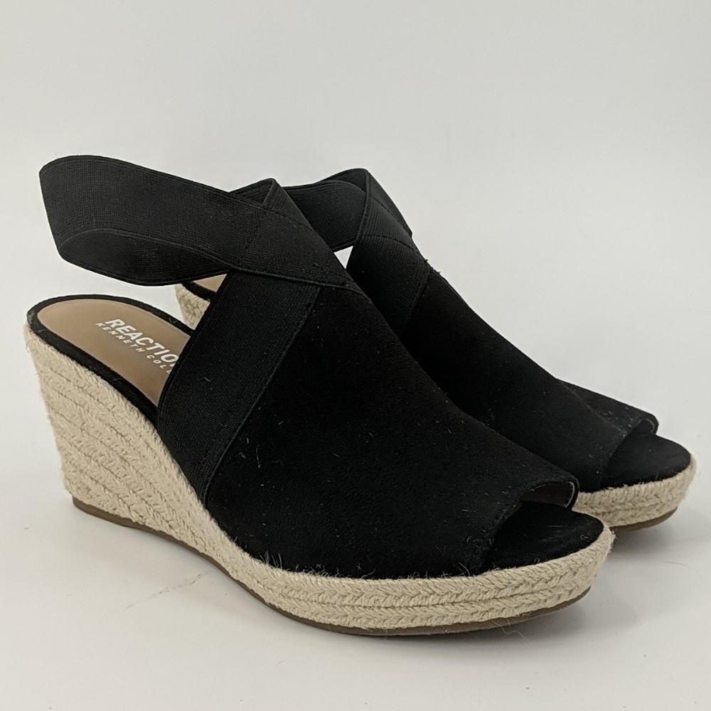 REACTION KENNETH Cole Faux Suede Espadrille Sandal